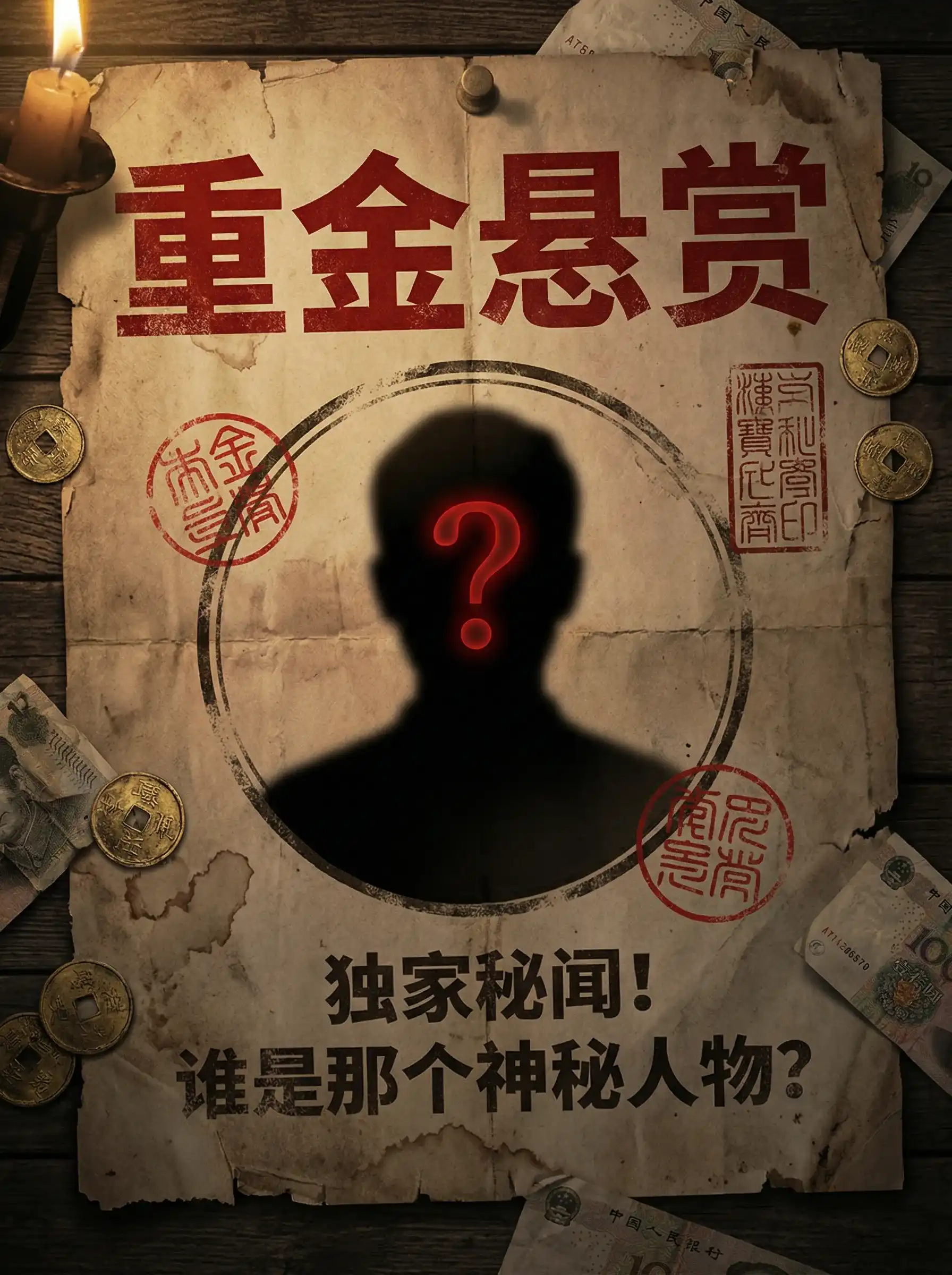 金诚娱乐 - 重金悬赏线索征集令